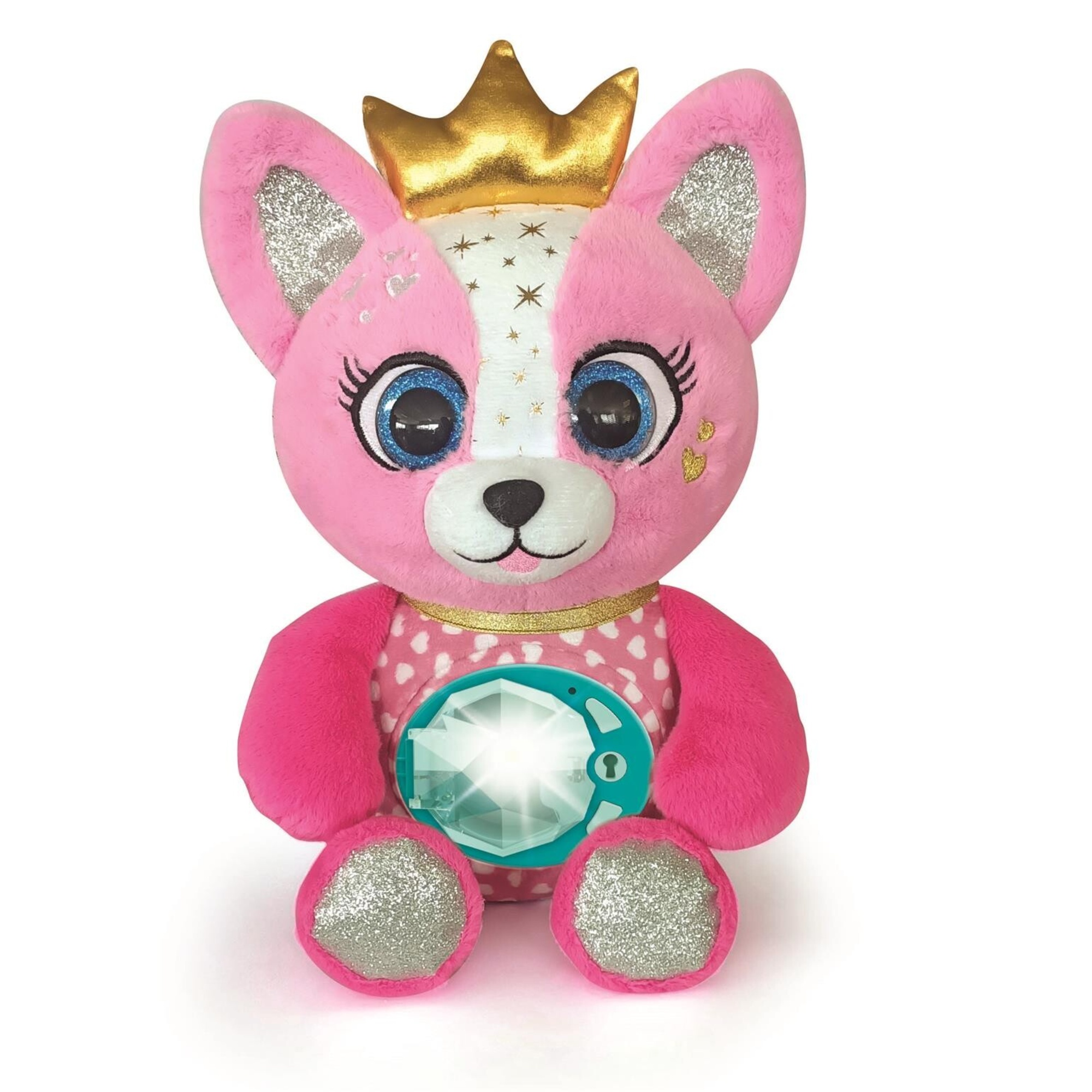 Clementoni bff - emy la mia amica dei segreti, dolce peluche interattivo per custodire segreti - CLEMENTONI