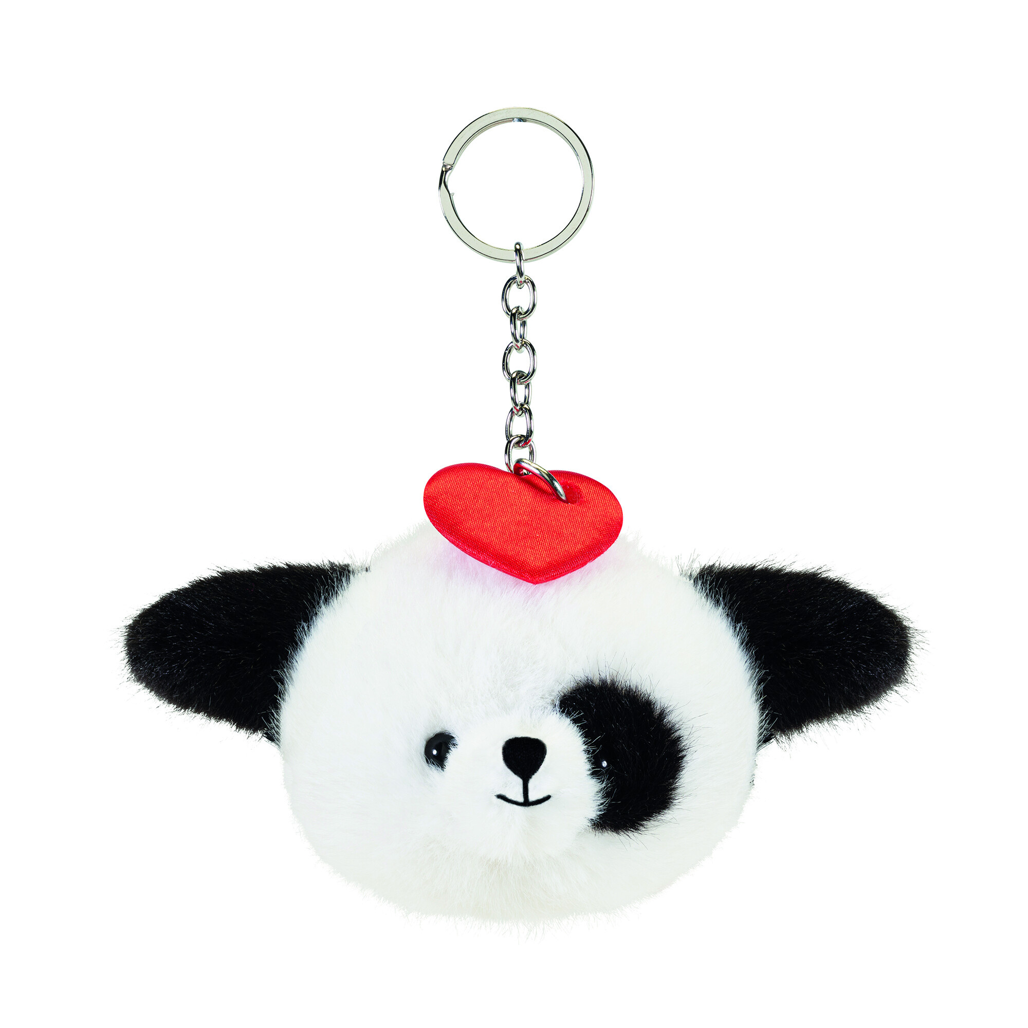 Portachiavi cane con cuore rosso - Trudi