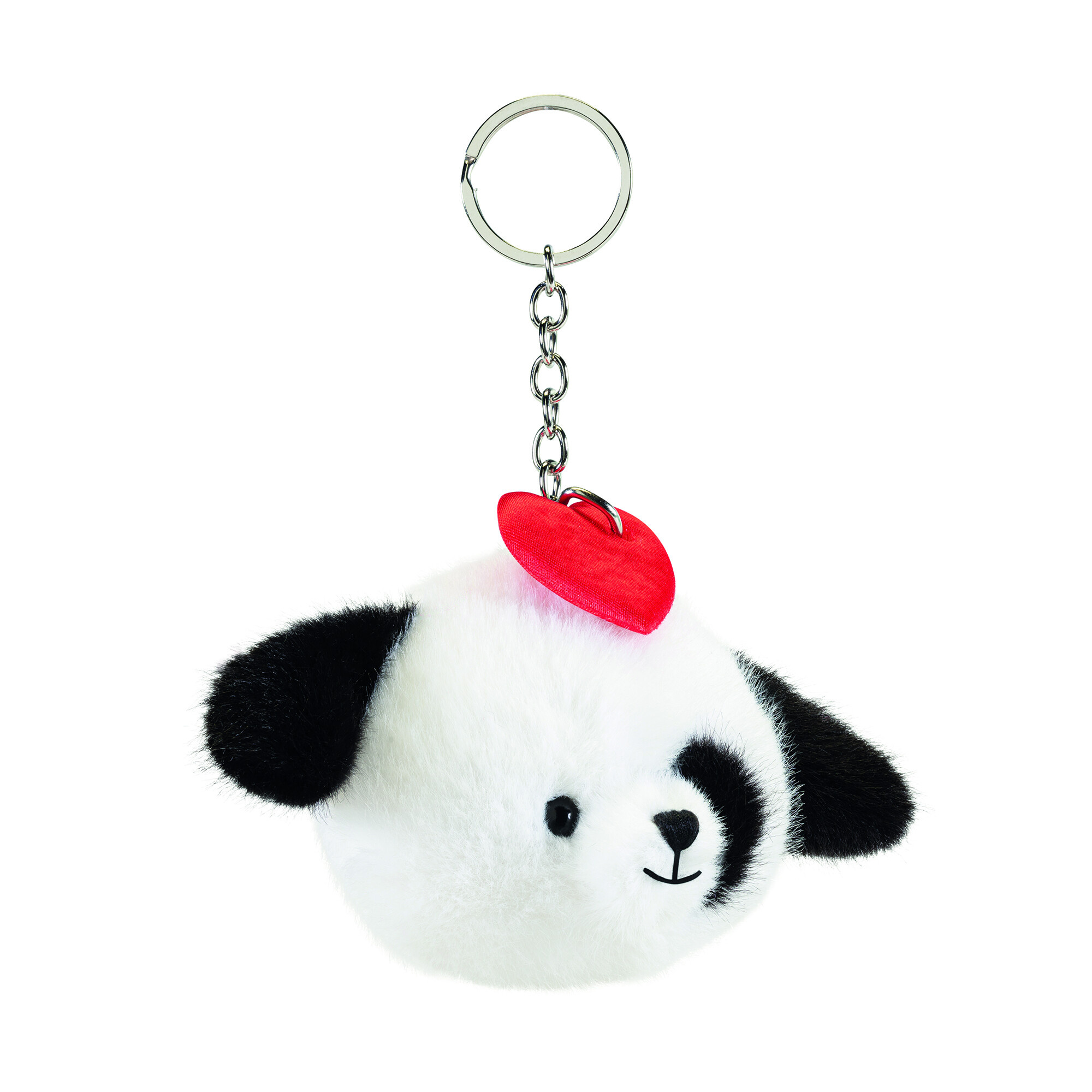 Portachiavi cane con cuore rosso - Trudi