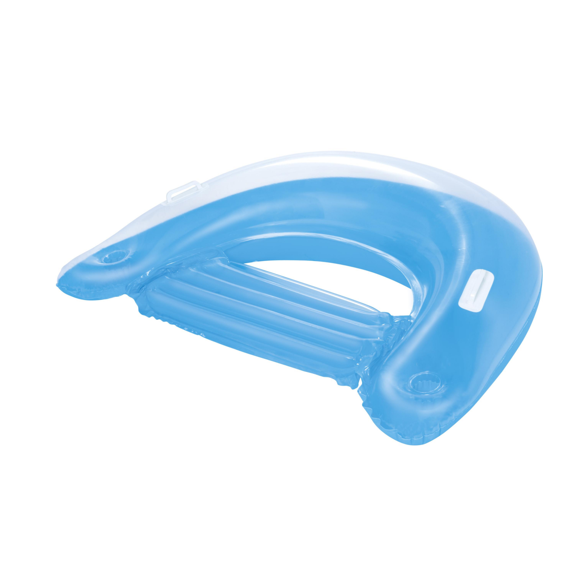 Poltrona sit'n ease, cm. 152x99, due colori assortiti con maniglie e portabicchieri - Bestway