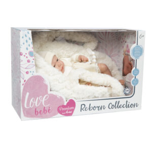 Bambola reborn ivory 40 cm - love bebé - LOVE BEBÈ