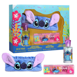 Stitch gift set – edt 50 ml + palette make-up + fascia viso per bambini - Disney Stitch