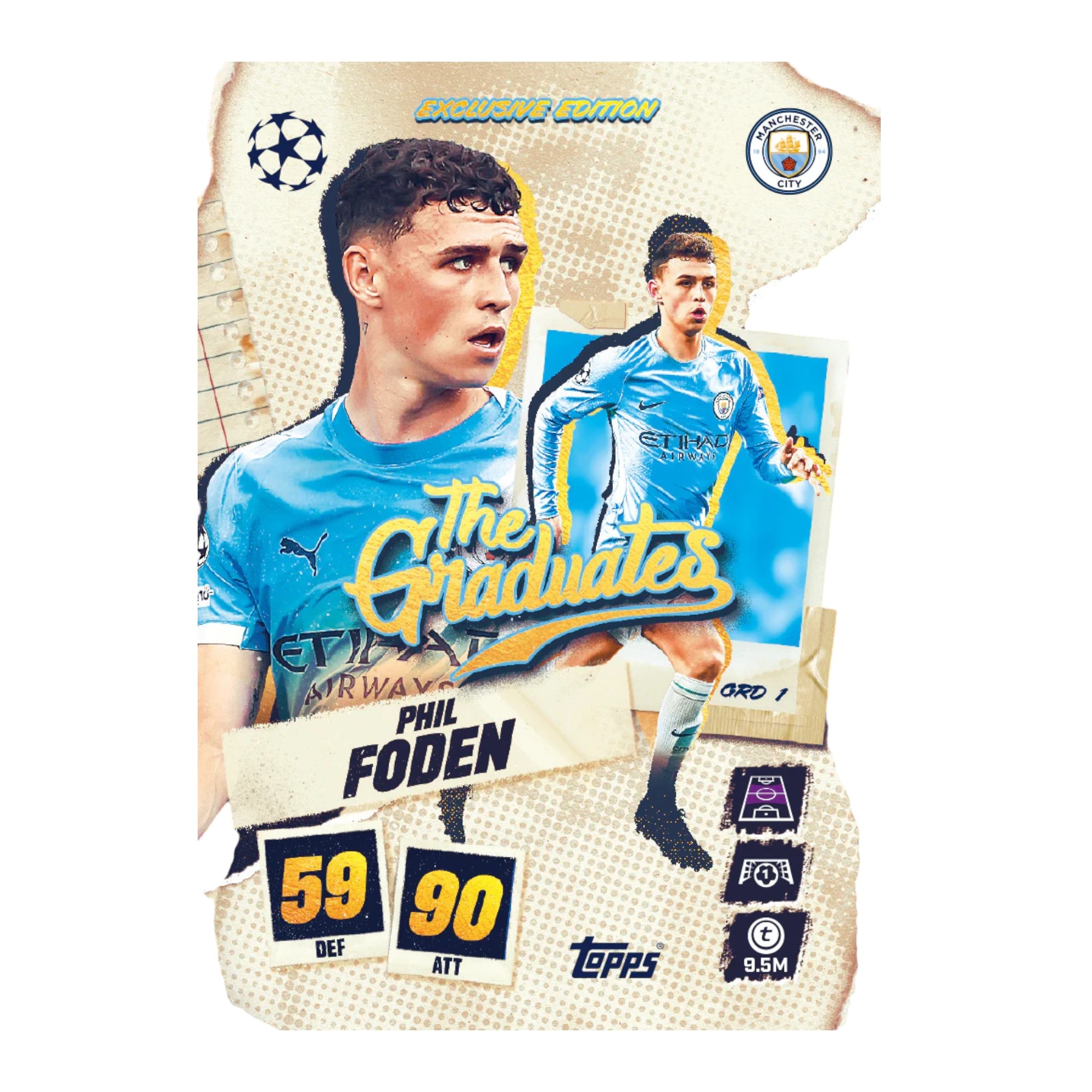 Match attax 2025/26 starter pack – carte collezionabili - 