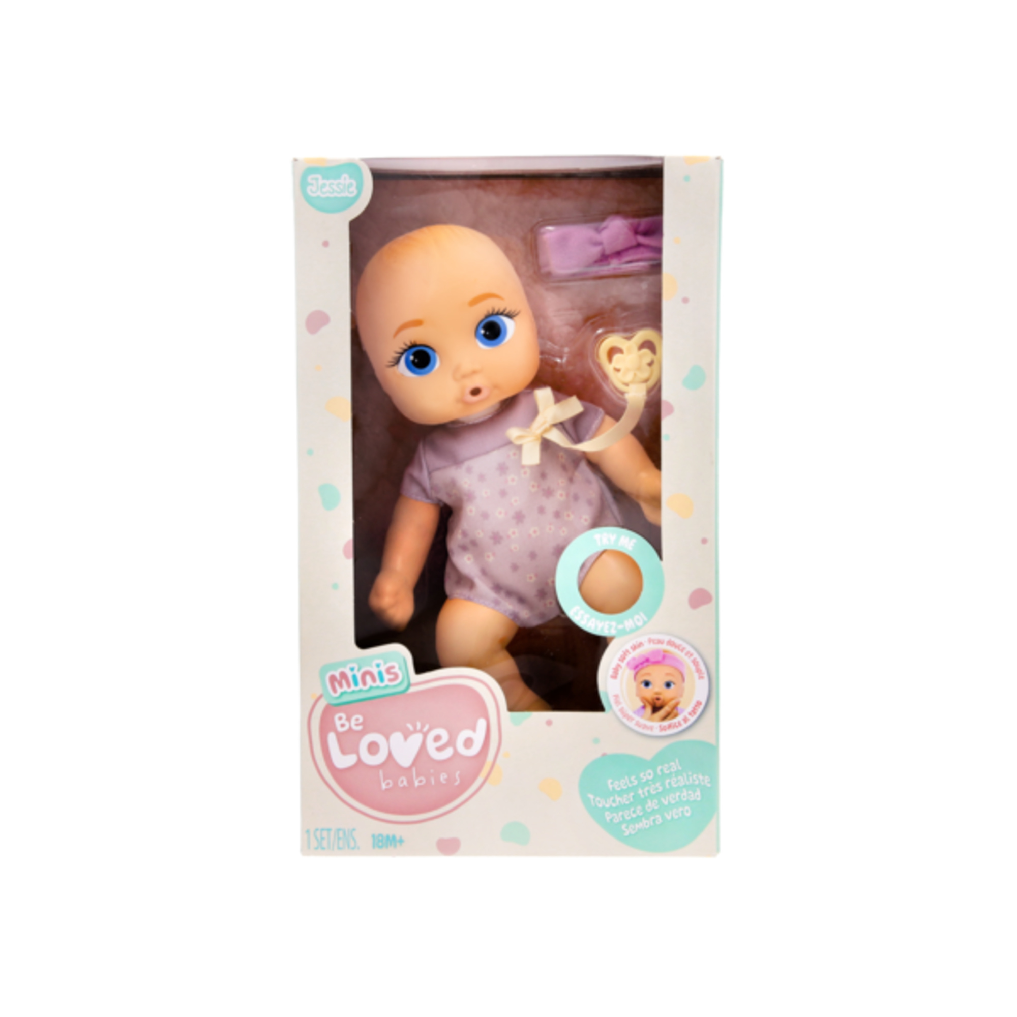 Be loved babies mini adri & jessie - bambole realistiche come bambini veri - assortita - BE LOVED