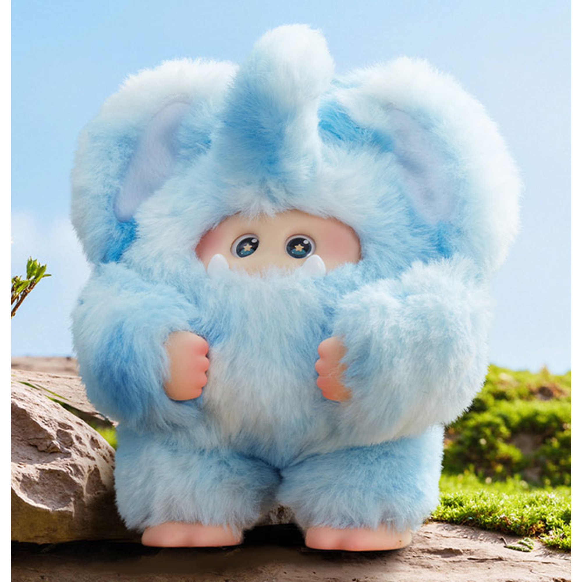 Giggle monster furry forest series 2 – peluche portachiavi 14cm assortiti - 