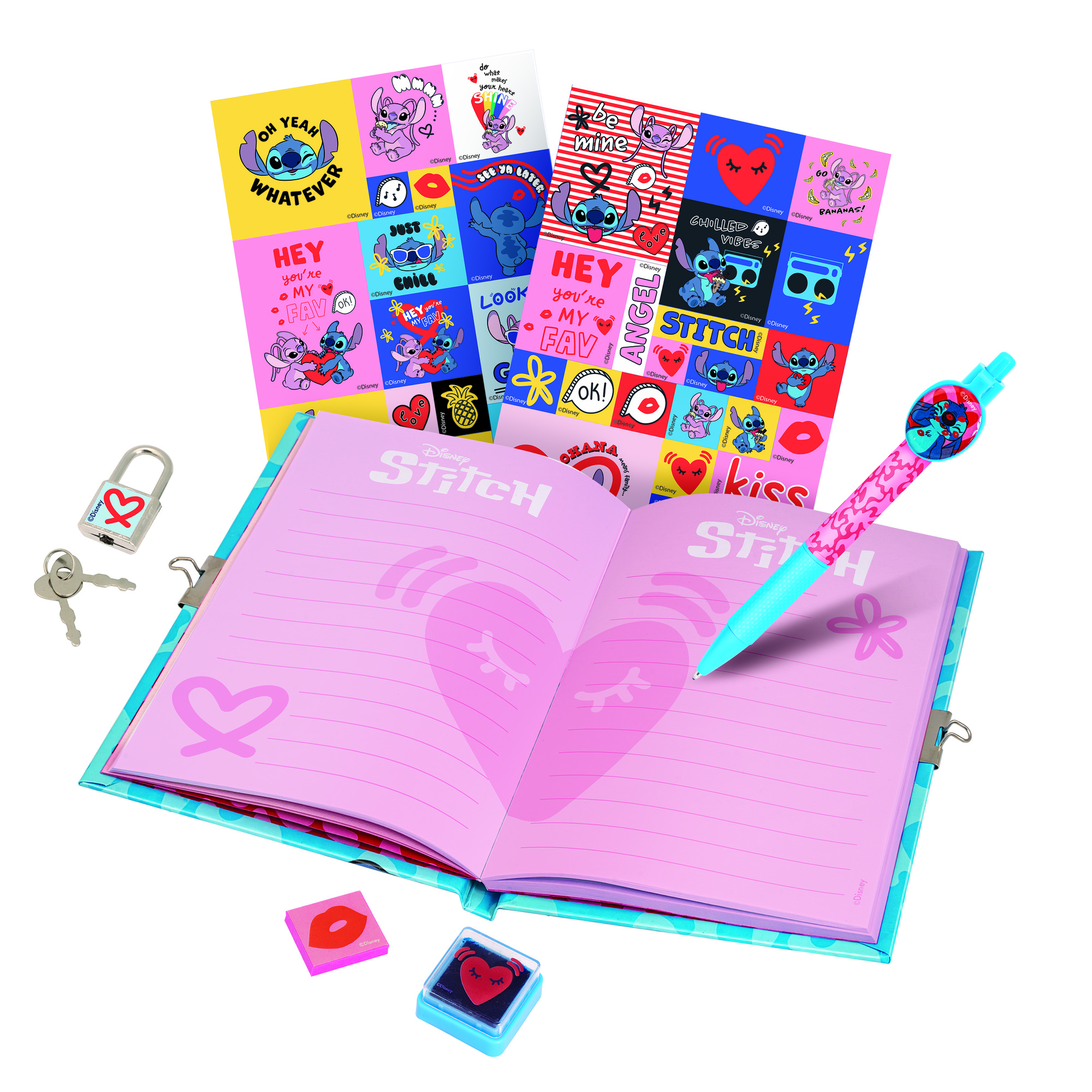 Set creativo mega art set 80 pezzi stitch disney - Disney Stitch