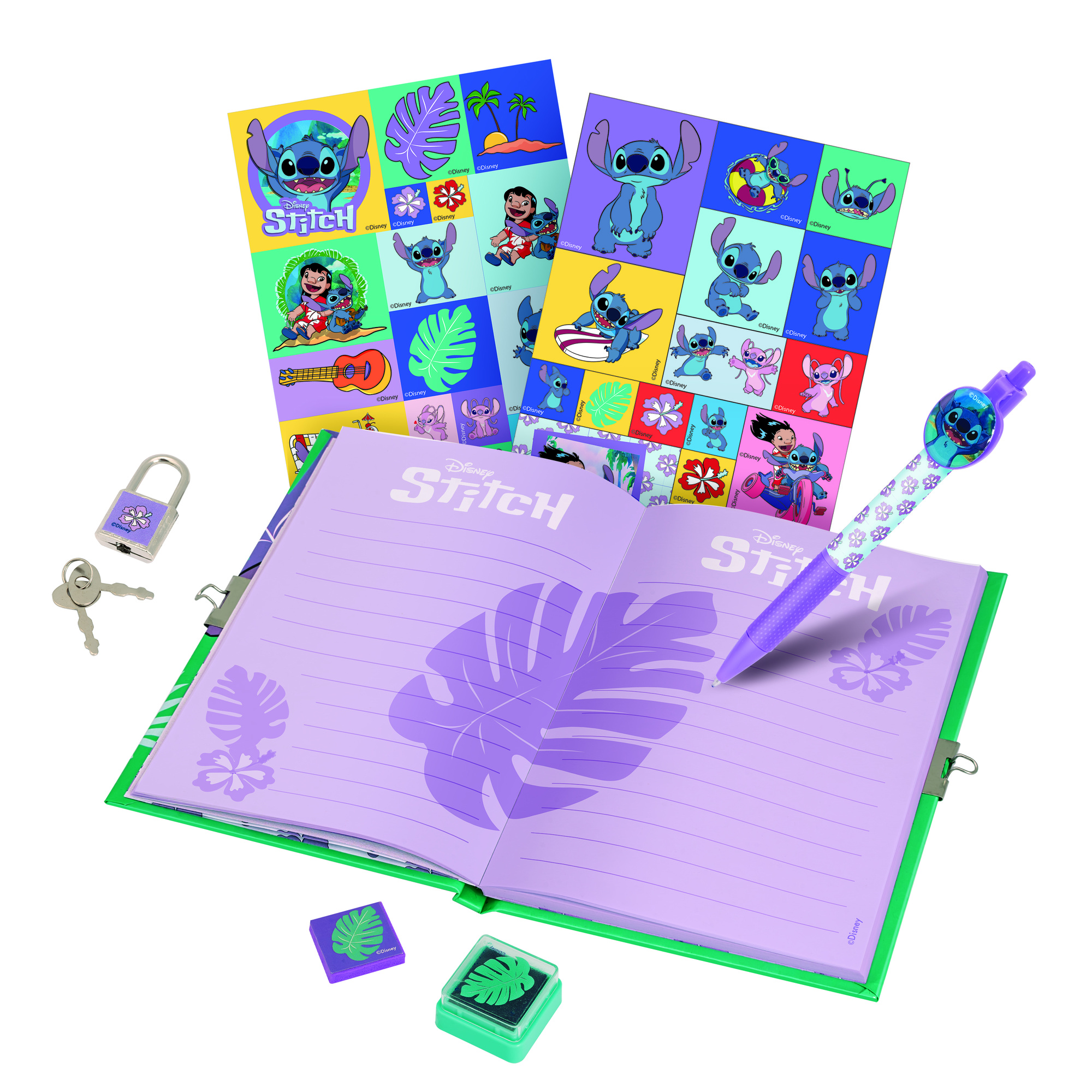 Set creativo mega art set 80 pezzi stitch disney - Disney Stitch