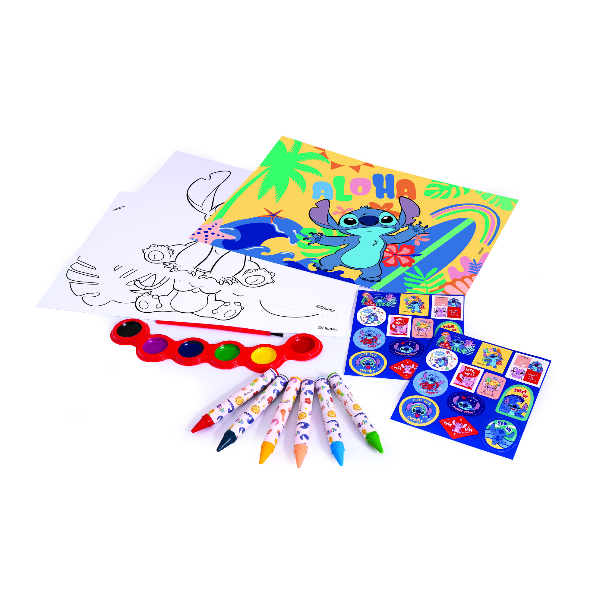 Set creativo mega art set 80 pezzi stitch disney - Disney Stitch
