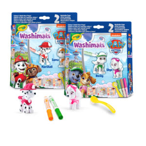 Crayola washimals paw patrol set attività con 2 cuccioli assortiti - CRAYOLA