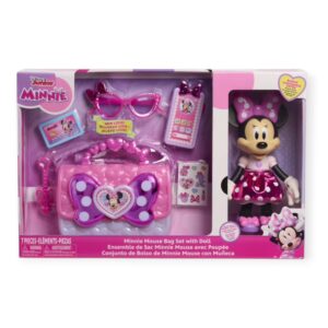 Set borsetta e bambola minnie 25 cm con accessori – disney - Disney, Minnie