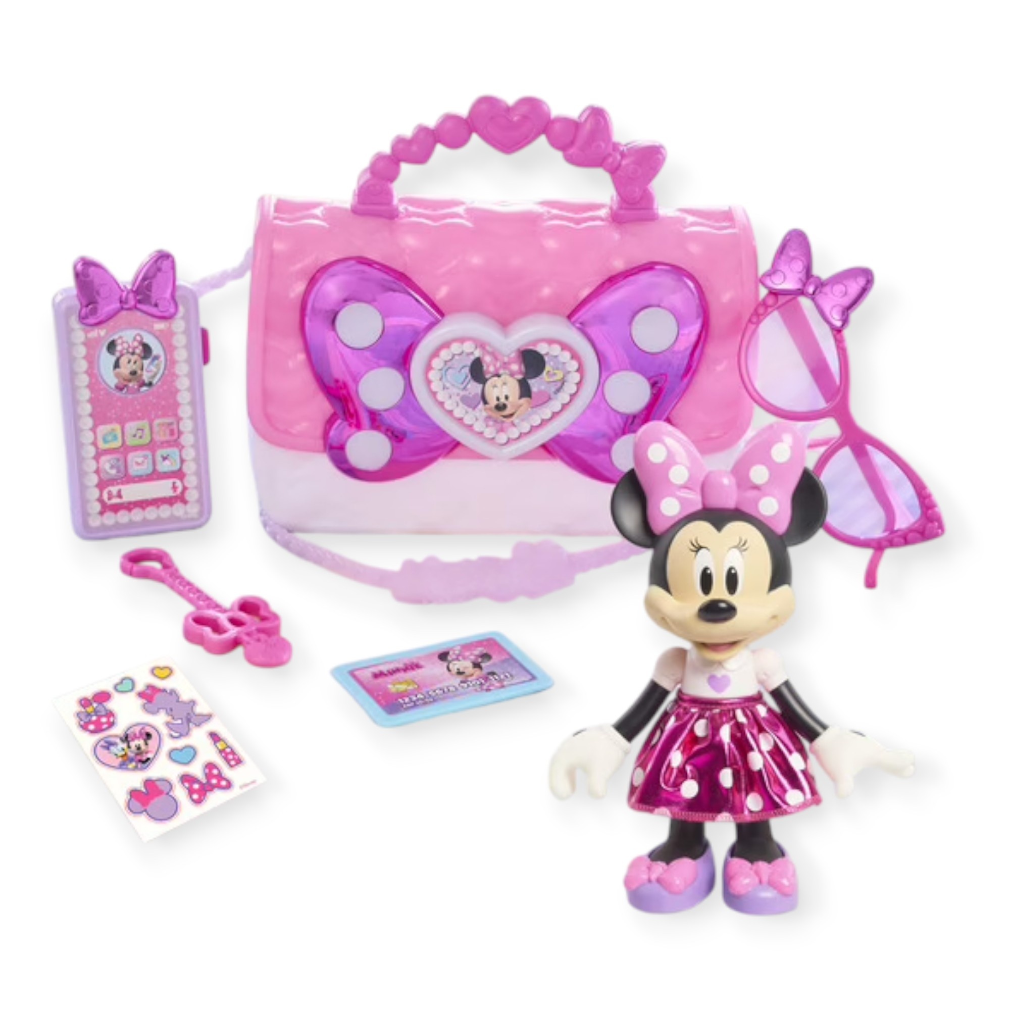 Set borsetta e bambola minnie 25 cm con accessori – disney - Disney, Minnie