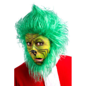 Parrucca e barba del grinch in valigetta - CARNIVAL TOYS