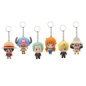 One piece pocket hero 5cm – portachiavi assortito in window box - ONE PIECE