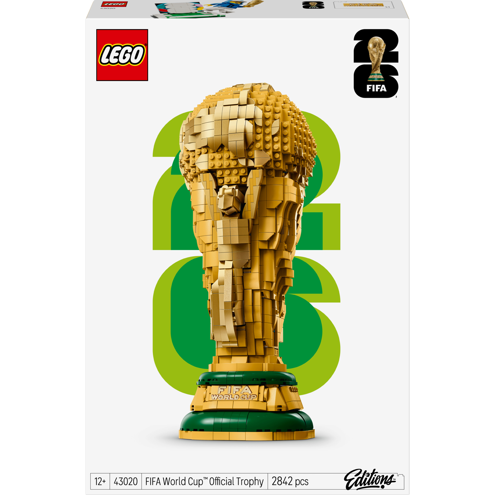 Lego editions 43020 trofeo ufficiale della coppa del mondo fifa - Lego