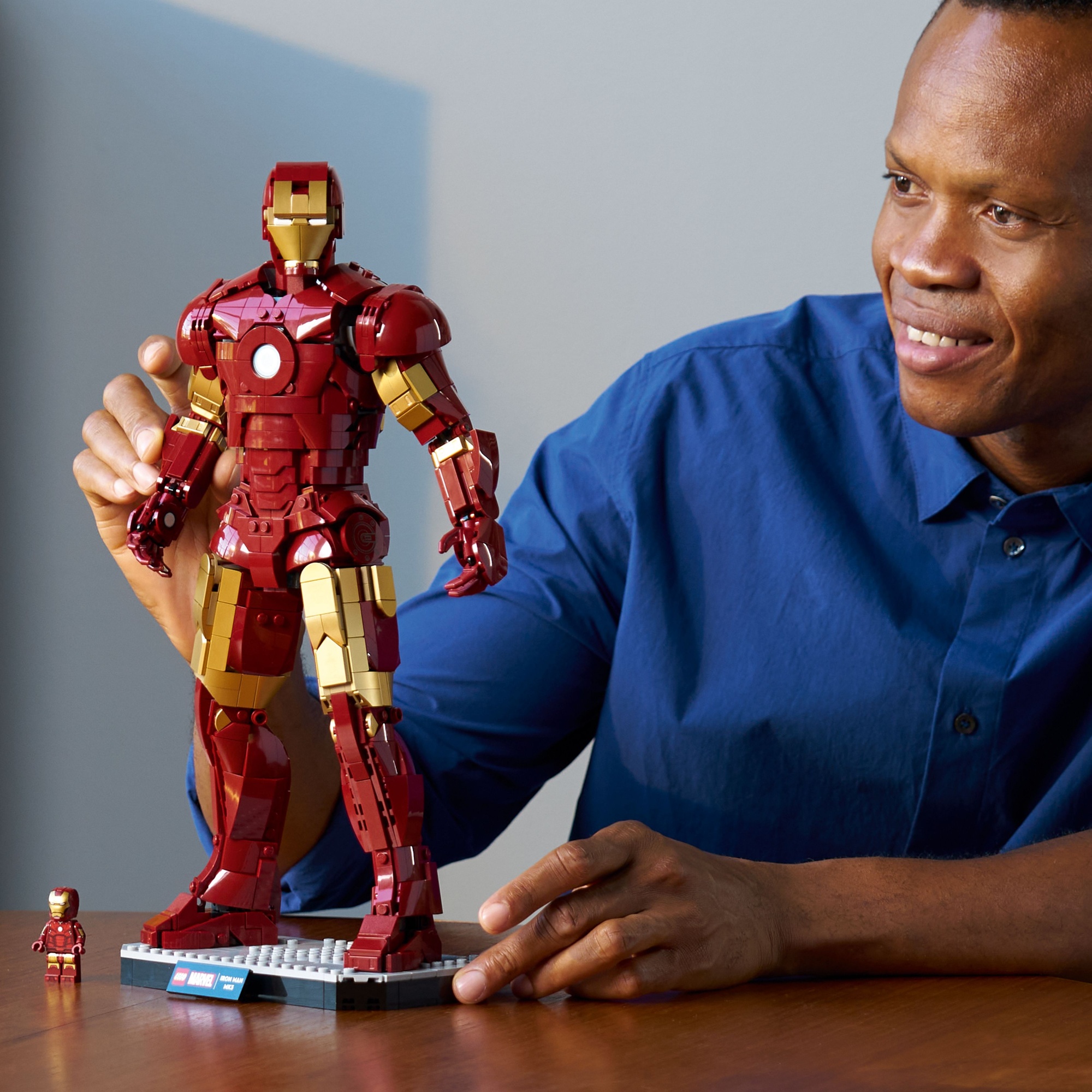 Lego | marvel 76344 iron man mark 3 edizione del collezionista - LEGO SUPER HEROES