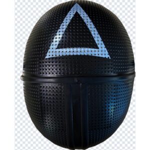 Maschera squid game guardia triangolo soldato - Squid Game