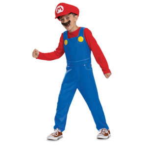 Costume super mario nintendo per bambini – vestito di carnevale - Super Mario