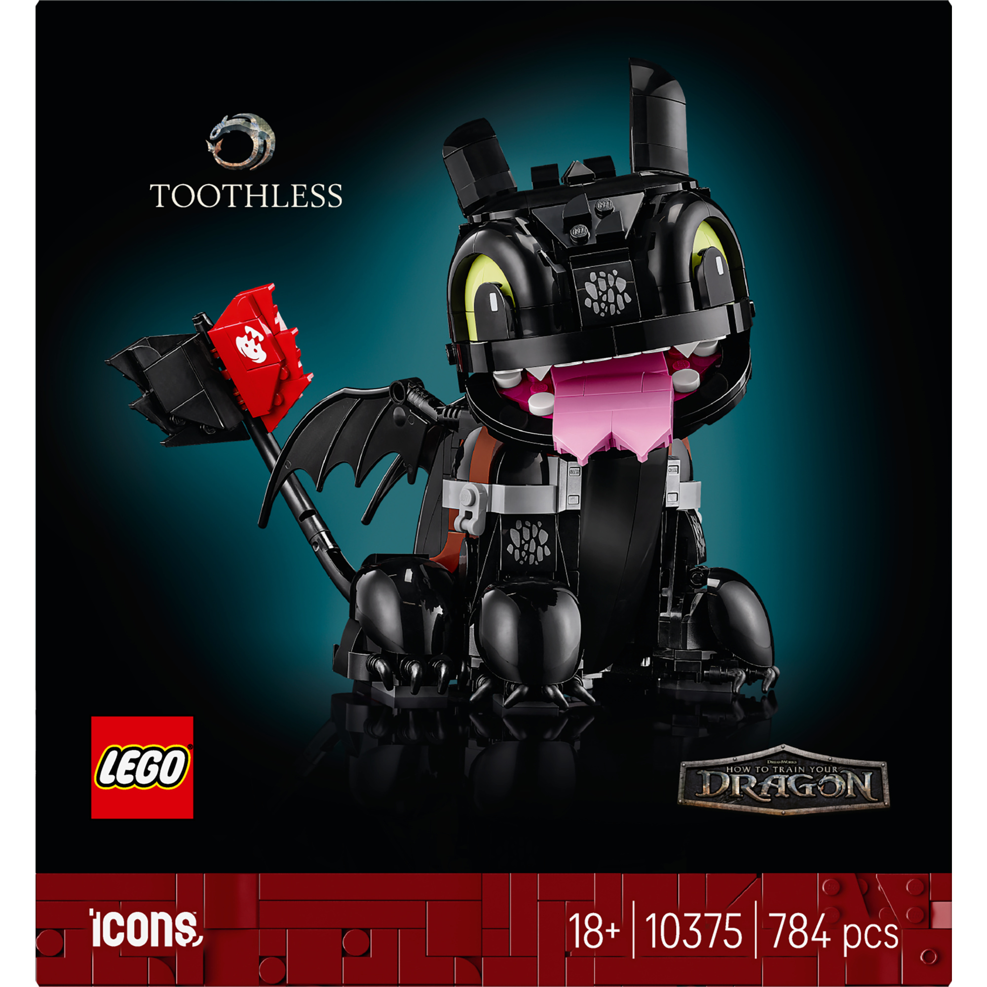 Lego icons 10375 dragon trainer: sdentato - LEGO ICONS