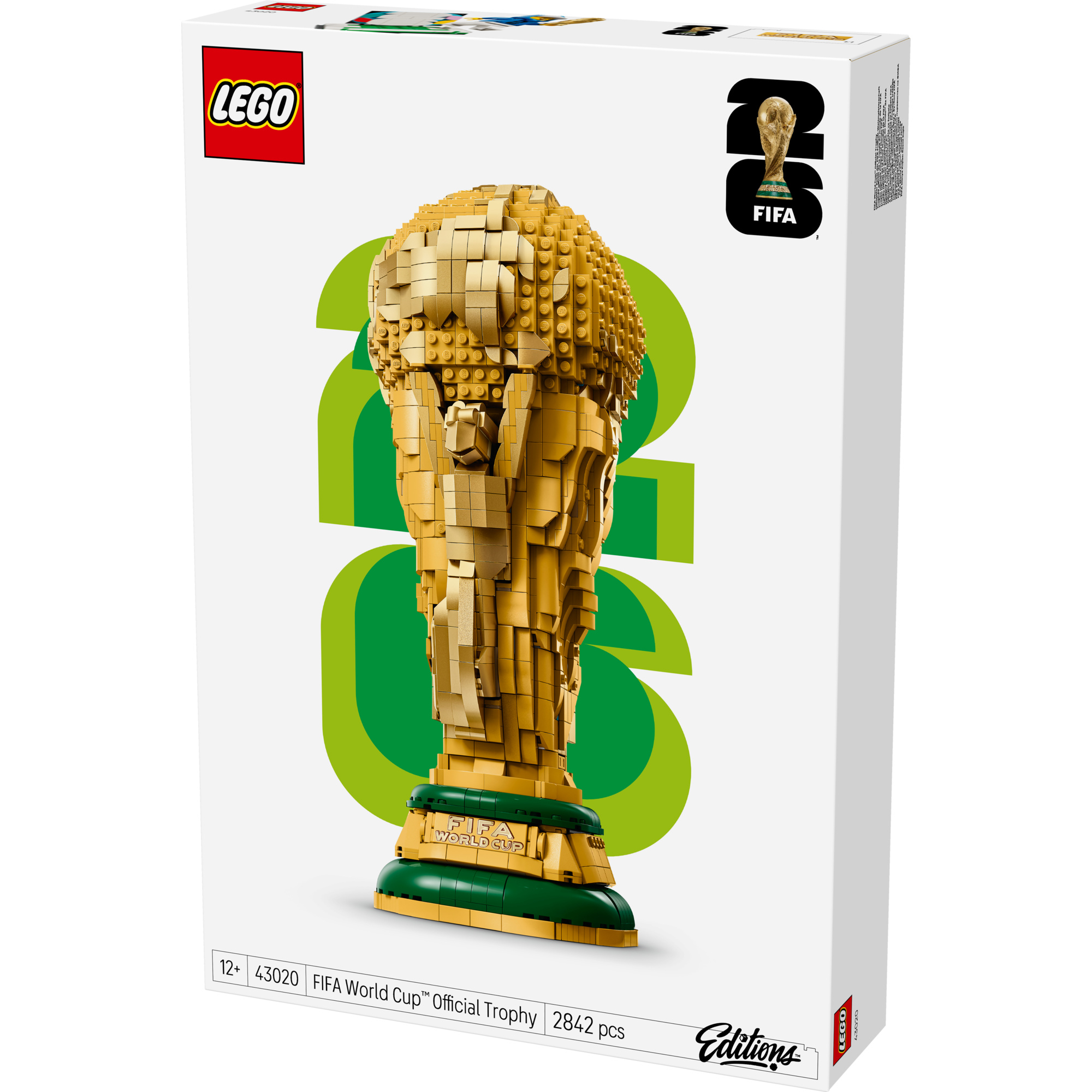 Lego editions 43020 trofeo ufficiale della coppa del mondo fifa - Lego