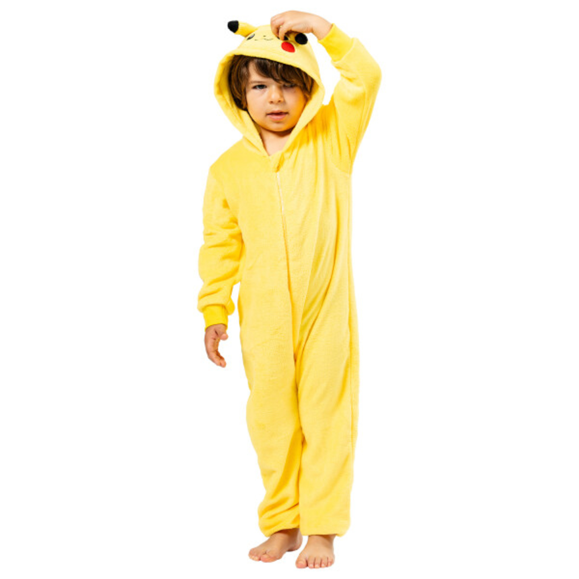 Tutina con cappuccio pikachu per bambini – costume e pigiama pokémon - POKEMON