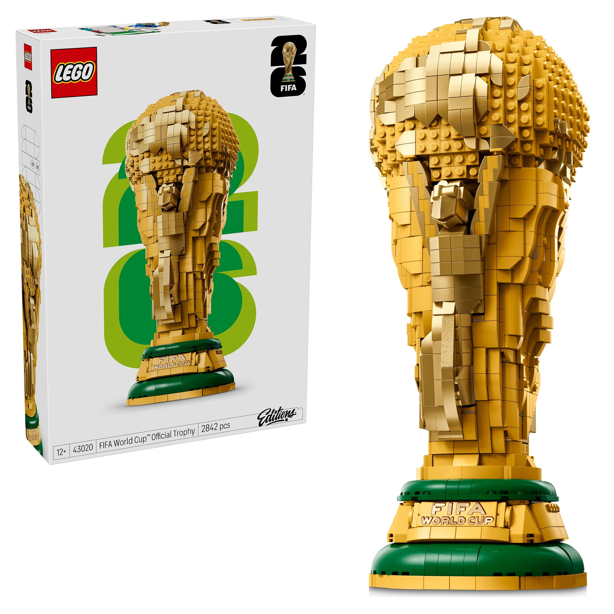 Lego editions 43020 trofeo ufficiale della coppa del mondo fifa - Lego