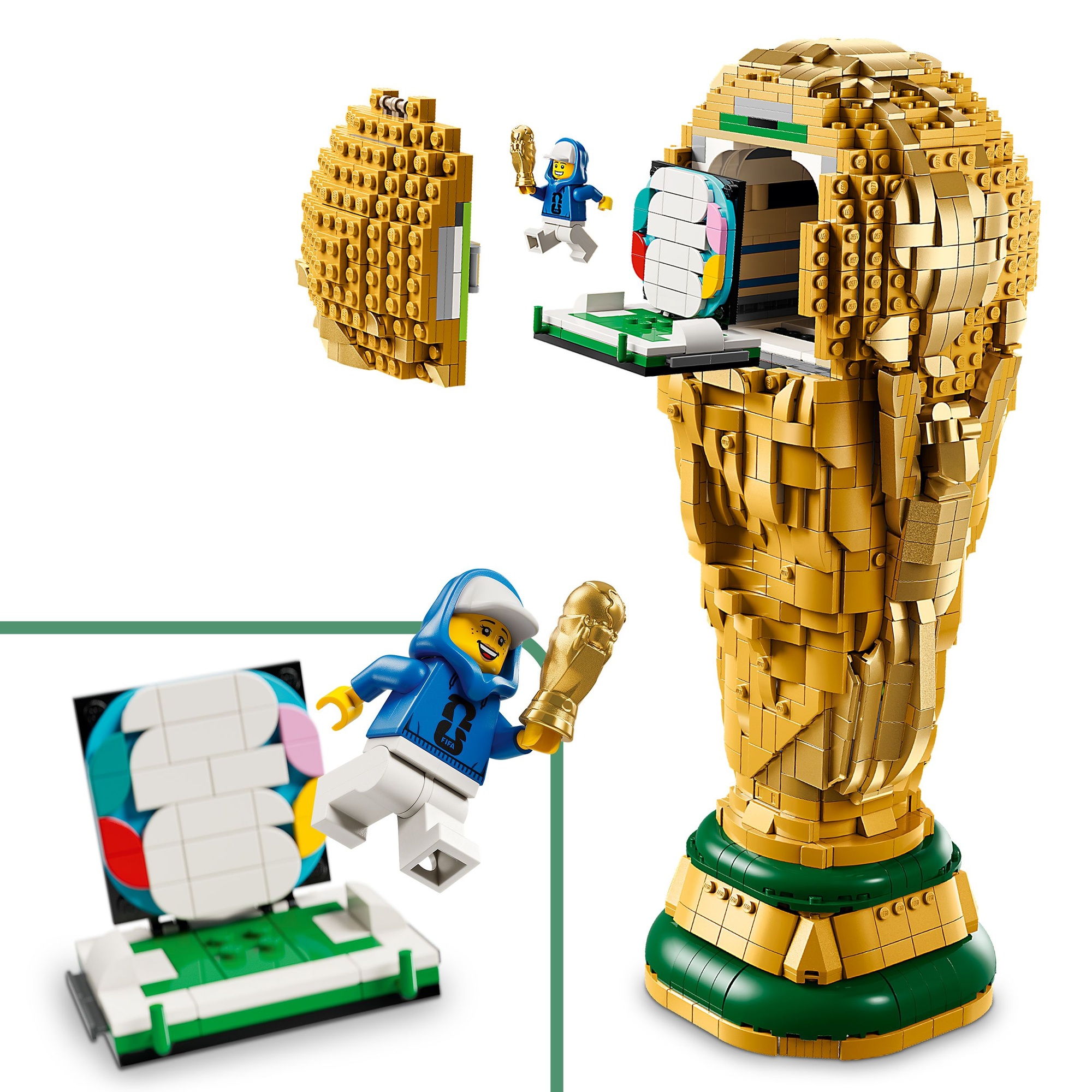 Lego editions 43020 trofeo ufficiale della coppa del mondo fifa - Lego