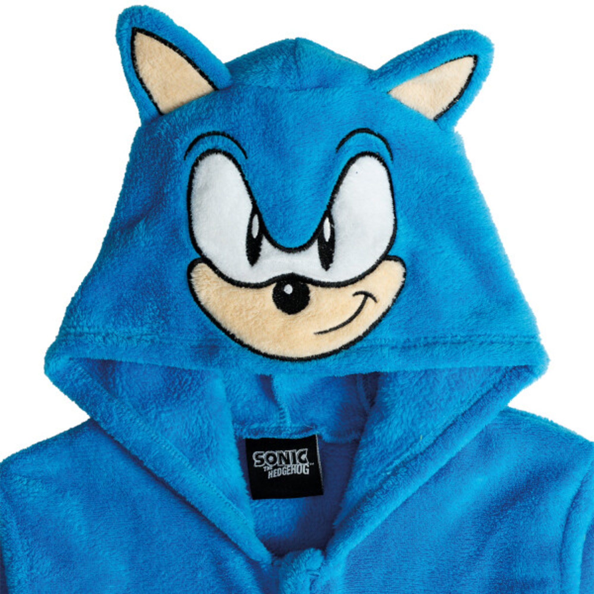 Tutina con cappuccio sonic per bambini – costume e pigiama di carnevale - Sonic