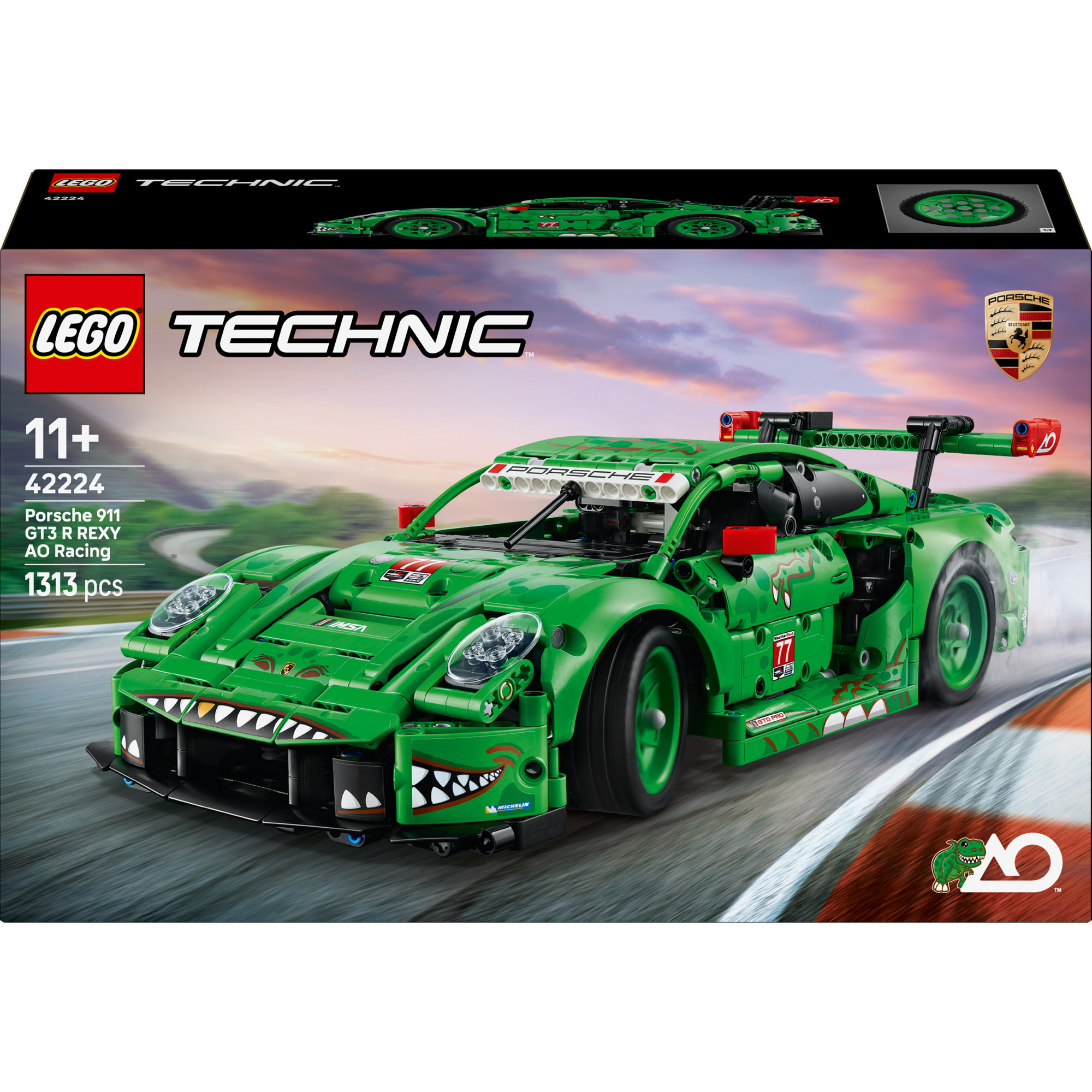 Lego technic 42224 auto porsche 911 gt3 r rexy ao racing - LEGO TECHNIC