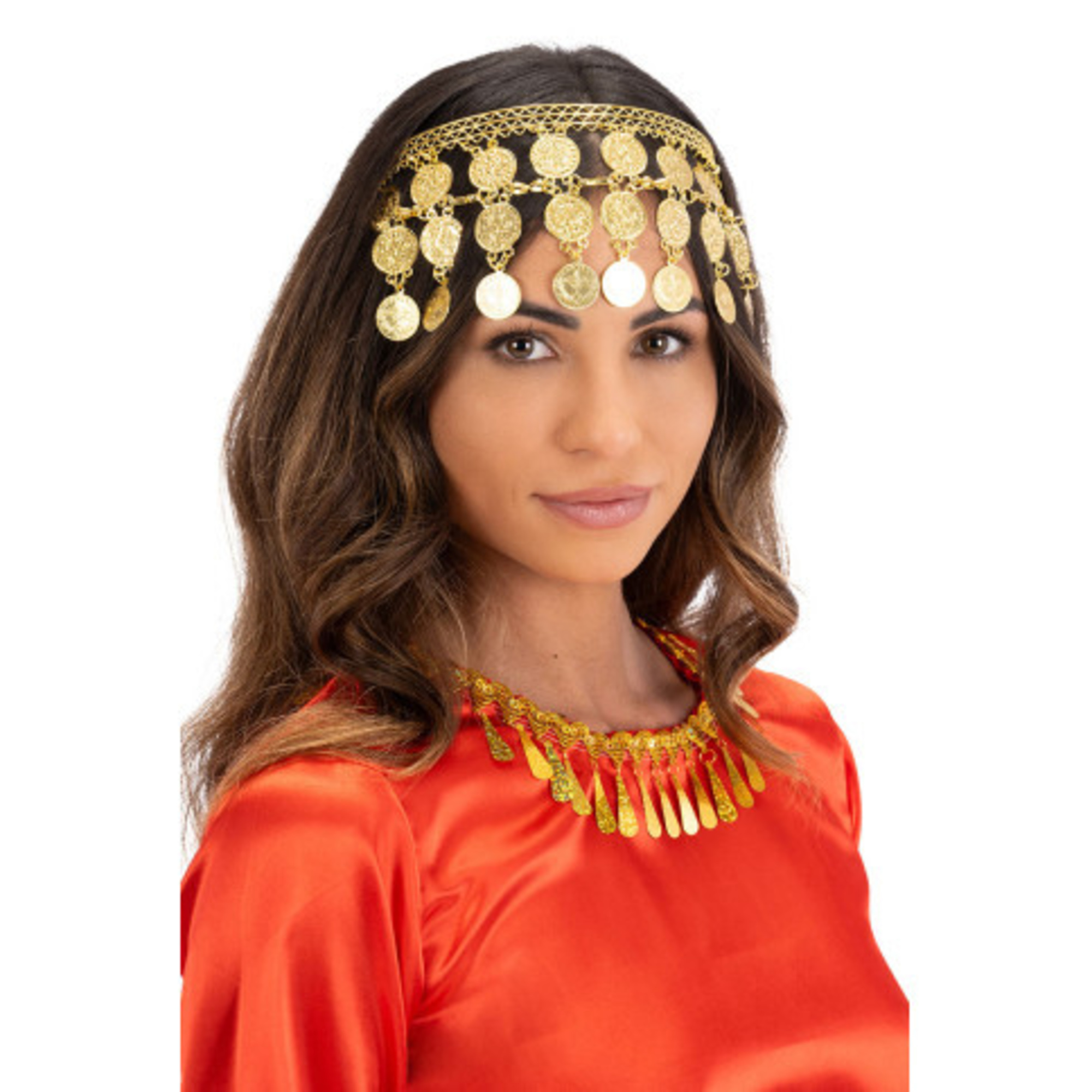 Cerchietto odalisca in metallo su cartoncino - CARNIVAL TOYS