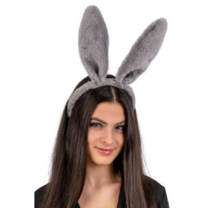 Cerchietto coniglietto grigio modellabile - CARNIVAL TOYS