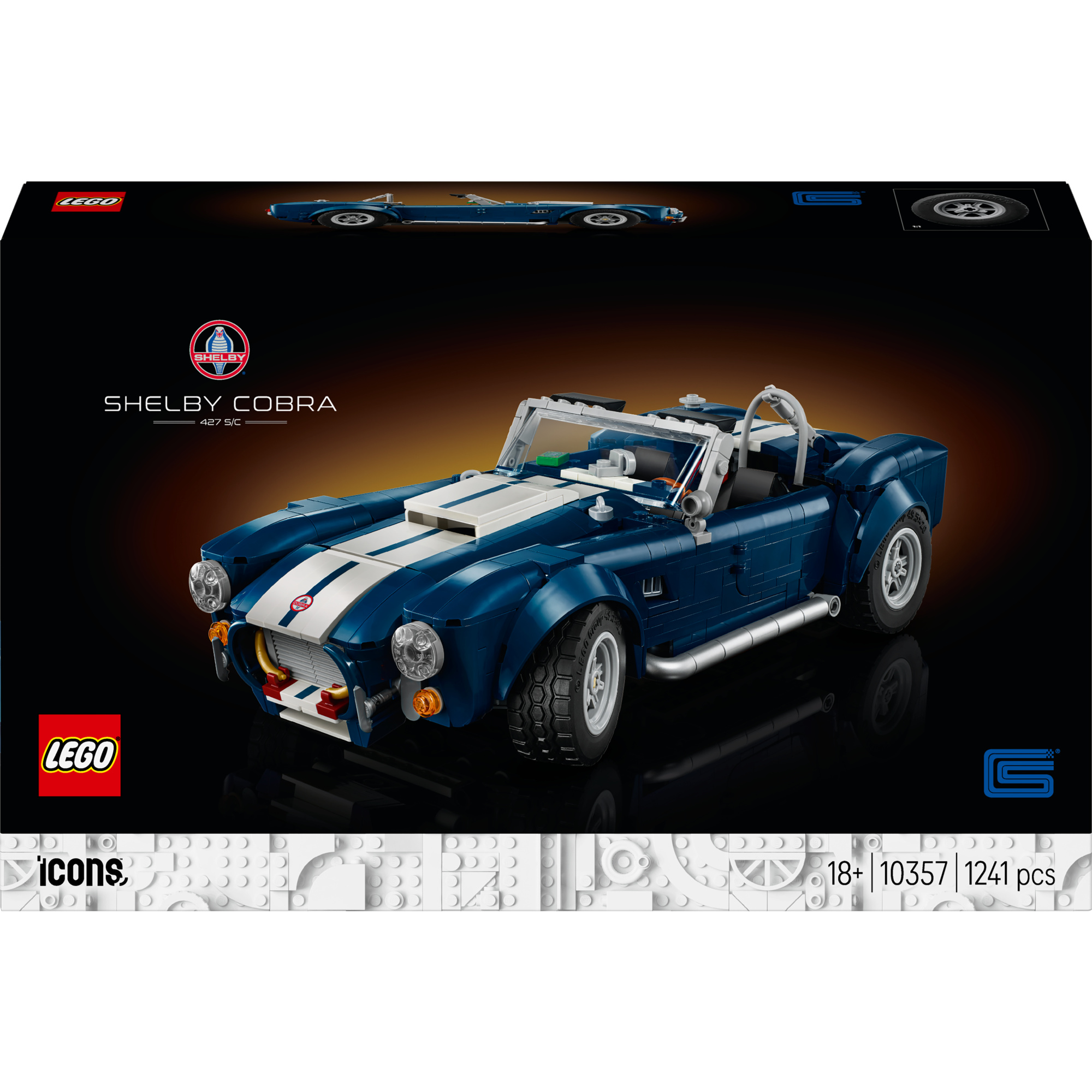 Lego icons 10357 shelby cobra 427 s/c - LEGO ICONS