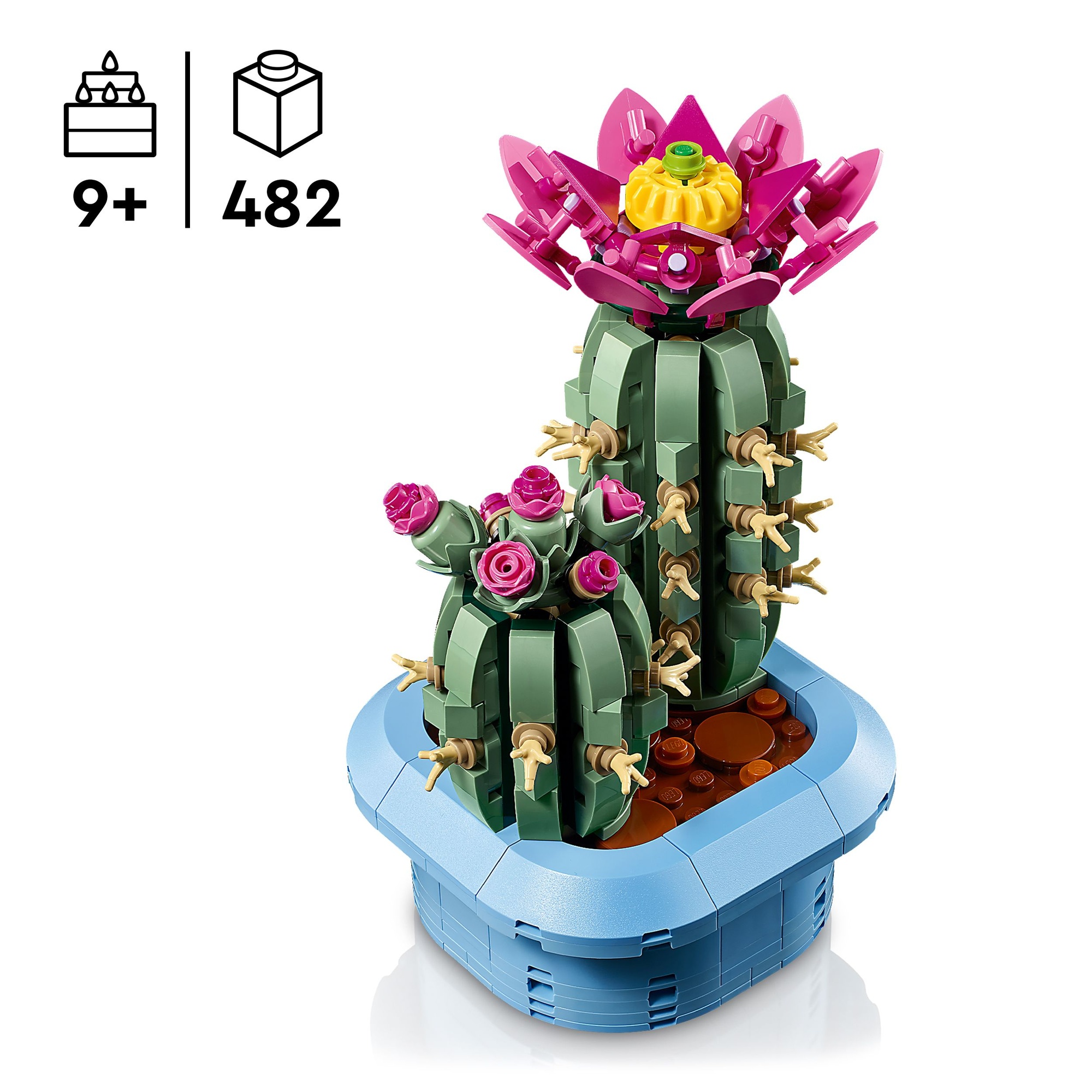 Lego botanicals 11509 cactus in fiore - LEGO ICONS BOTANICAL
