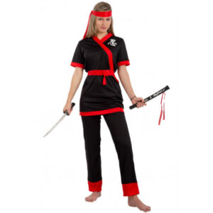 Costume ninja donna taglia unica s/m - CARNIVAL TOYS
