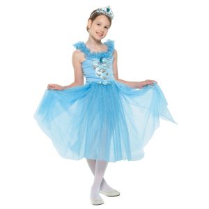 Costume carnevale principessa azzurra bambina taglia unica - carnaval queen - CARNAVAL QUEEN