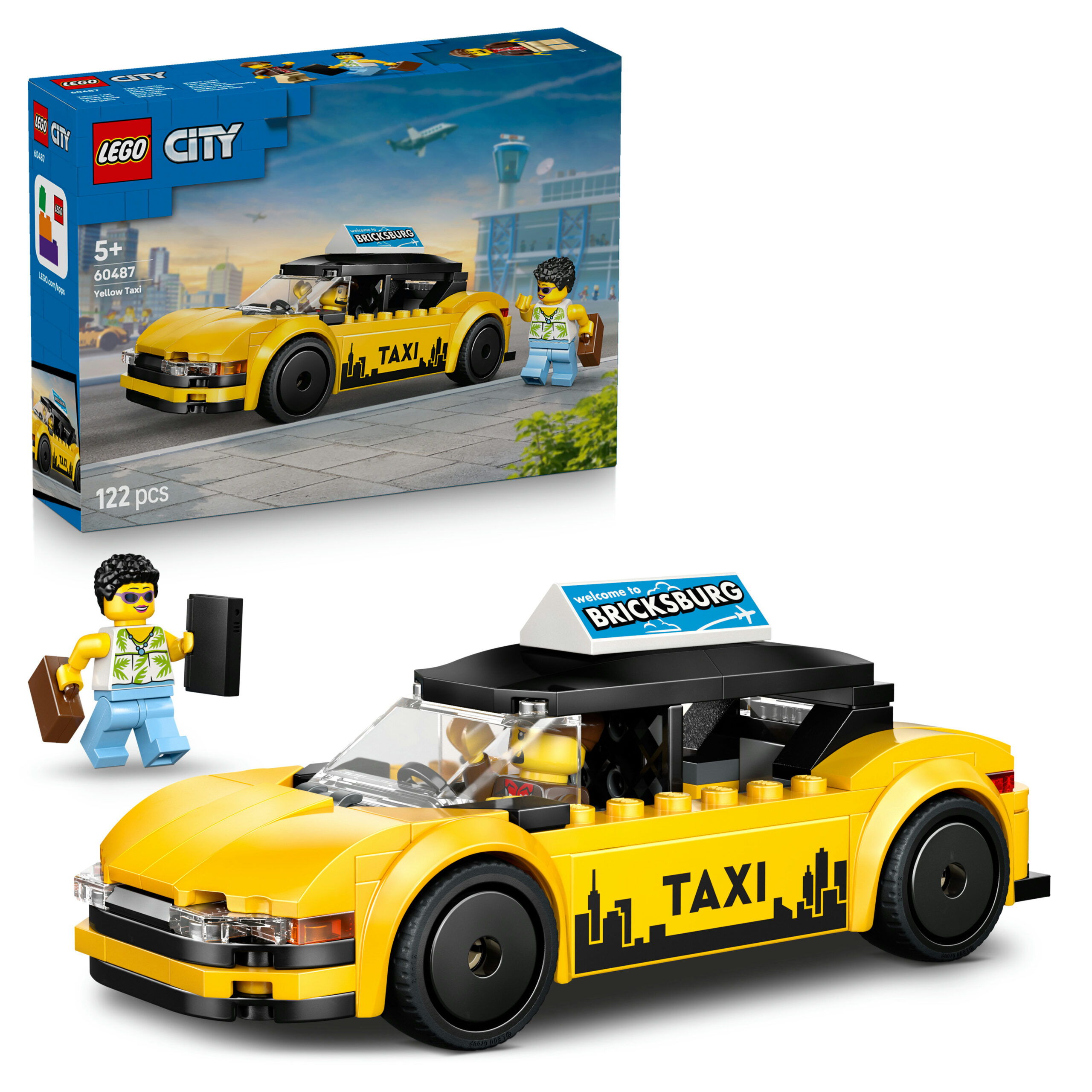 Lego city 60487 – taxi giallo - LEGO CITY