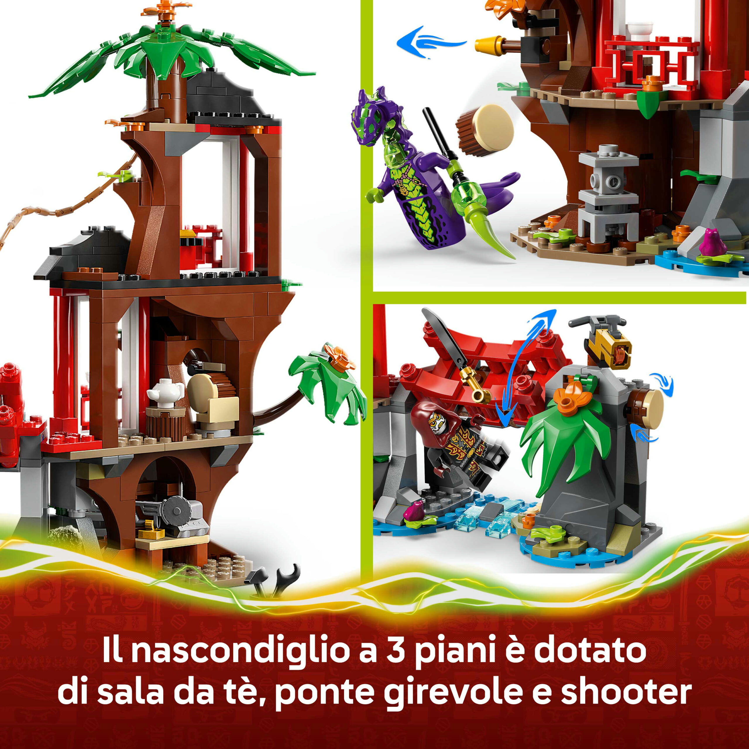 Lego ninjago 71857 – battaglia alla casa sull'albero - LEGO NINJAGO