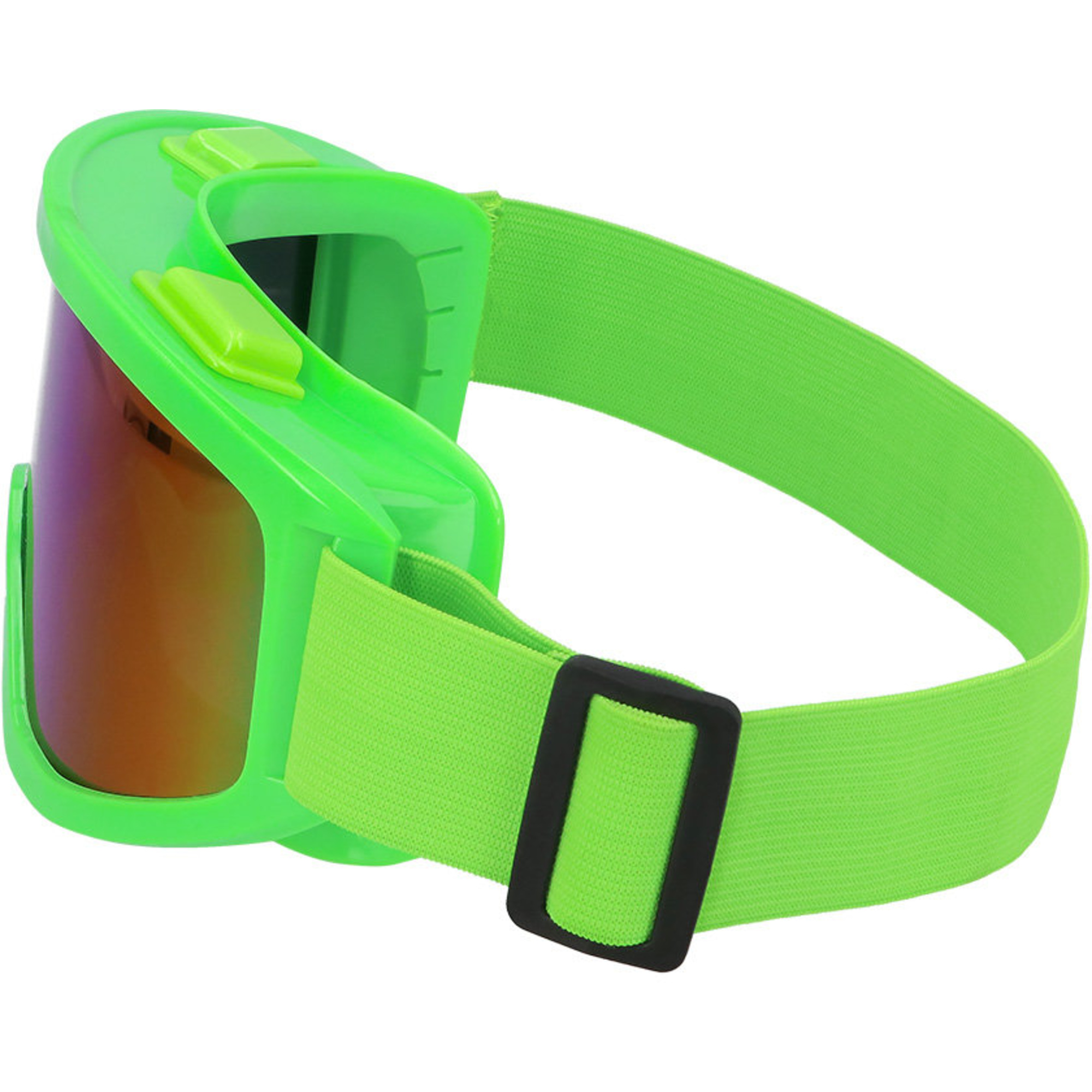 Occhiali da sci party 4 colori neon uv - assortito - BIGIEMME