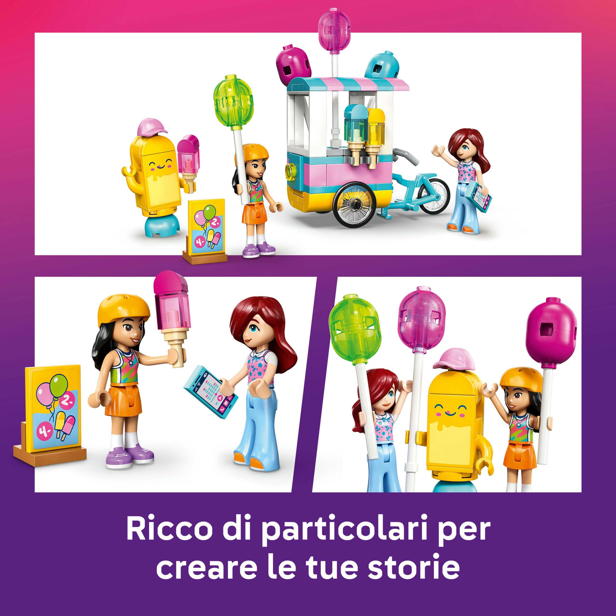 Lego friends 42692 – bancarella gelati palloncini - LEGO FRIENDS