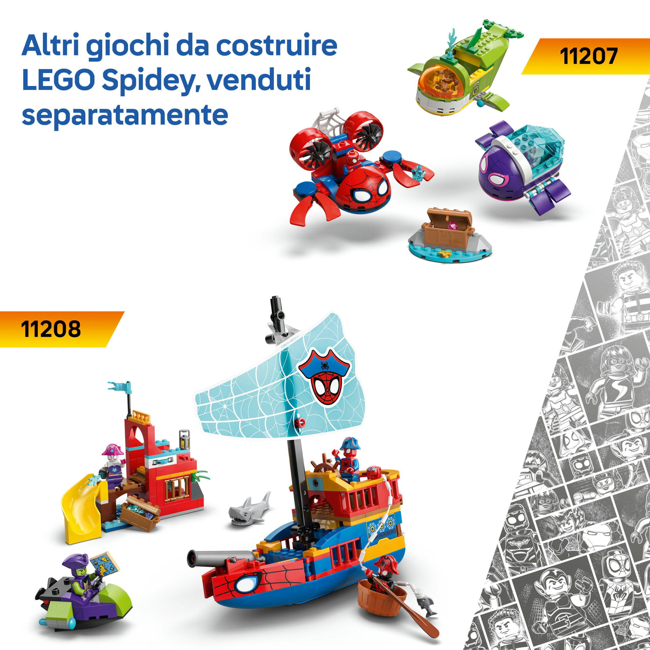 Lego marvel 11206 – spidey vs rhino moto - LEGO SUPER HEROES