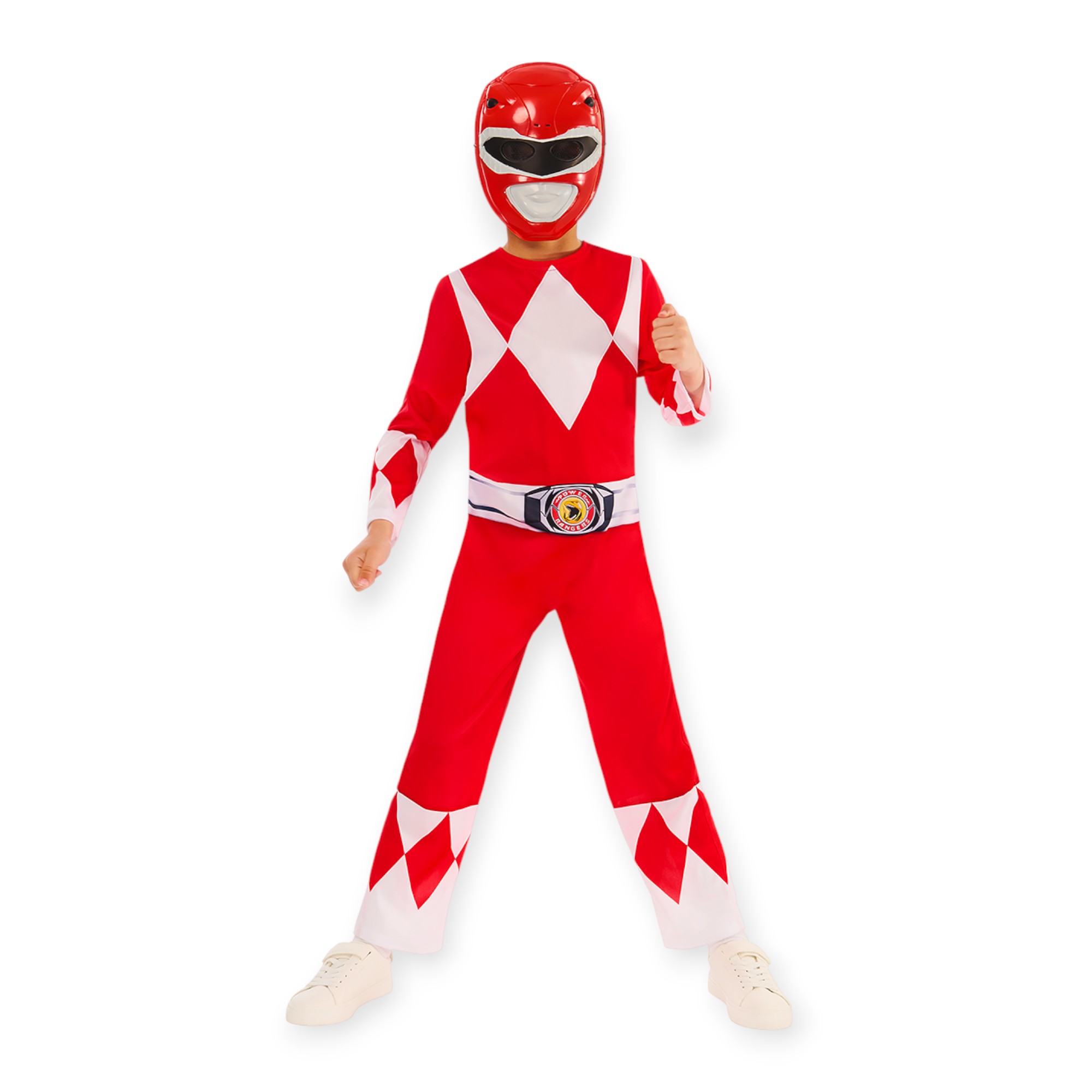 Costume carnevale power ranger rosso bambino - RUBIE’S
