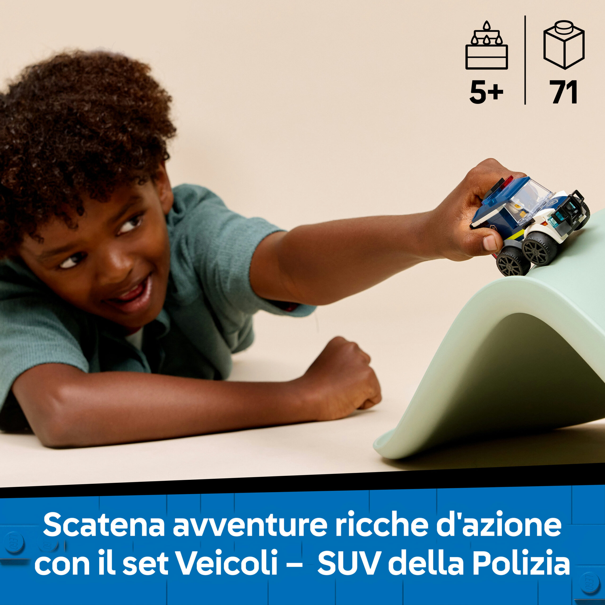 Lego city 60481 veicoli – suv della polizia - LEGO CITY