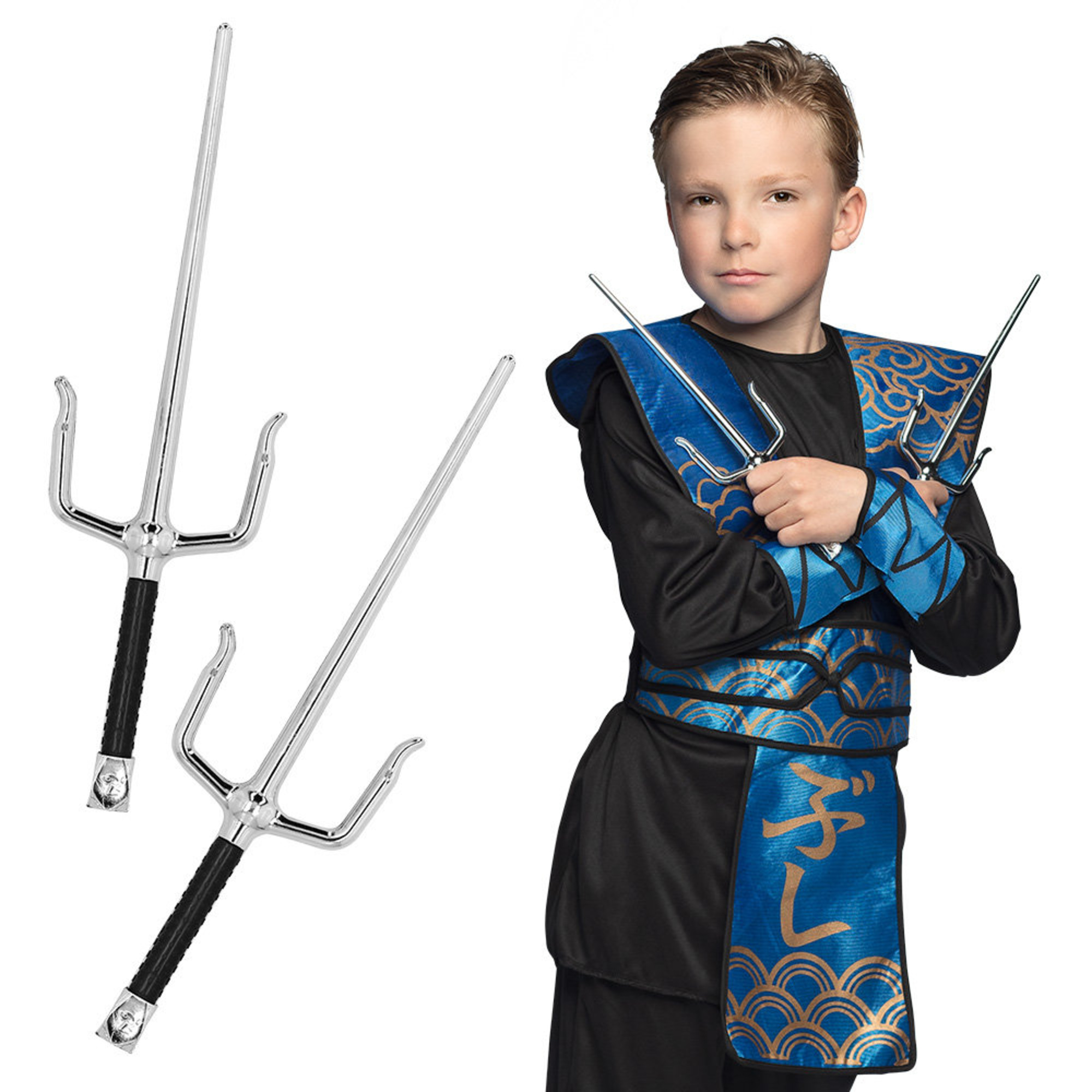 Spade ninja set due sai per adulti e bambini - BIGIEMME