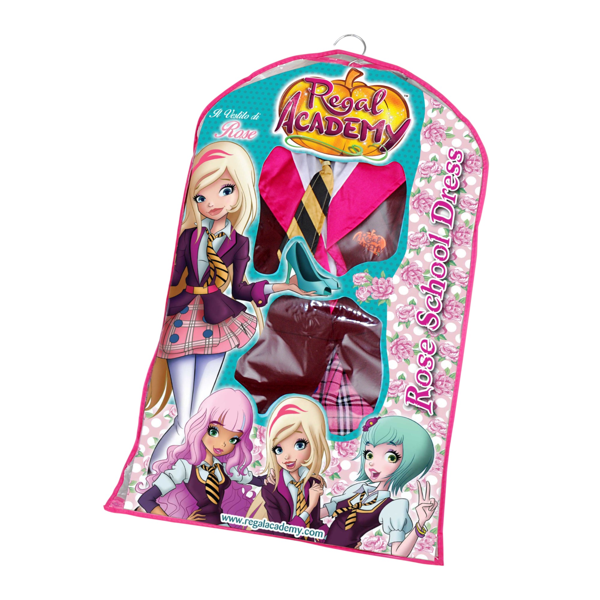 Costume rose cinderella licenza regal academy ​ - 4 anni - CIAO