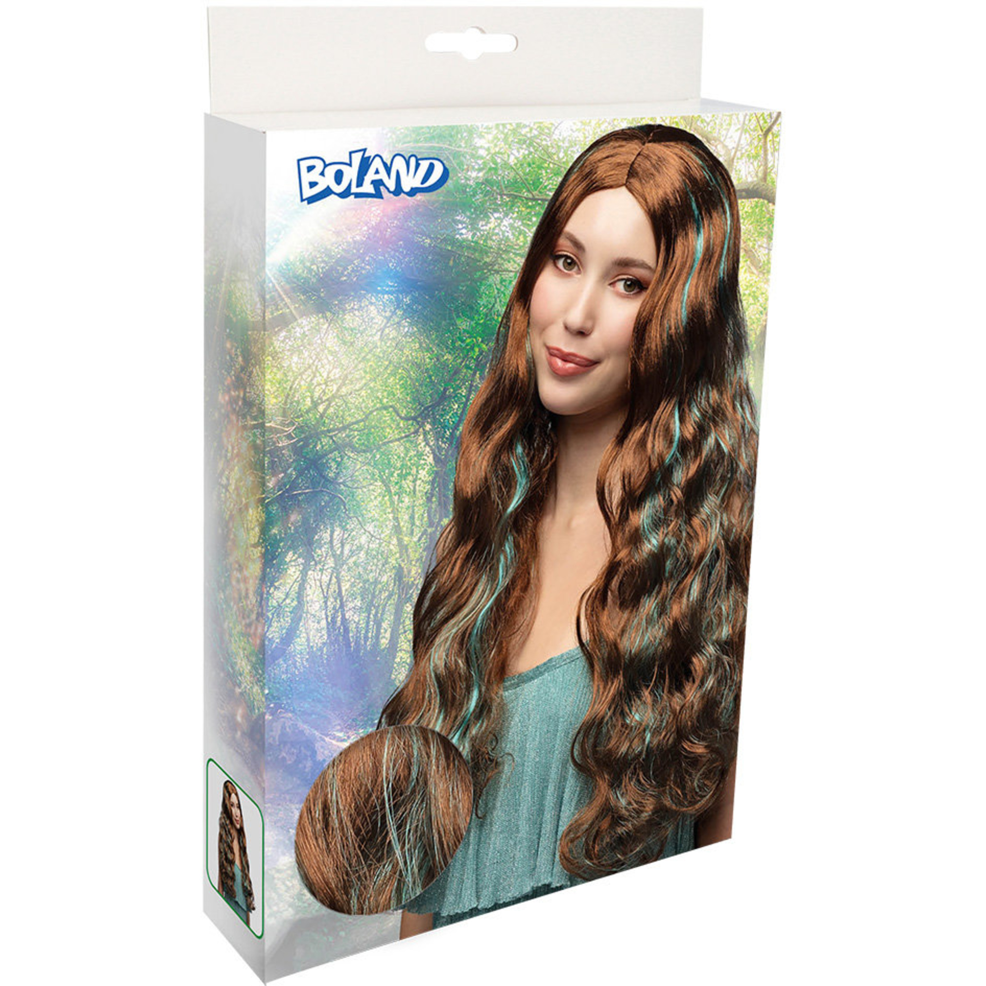 Parrucca fata fantasy adulto con capelli sintetici - BIGIEMME