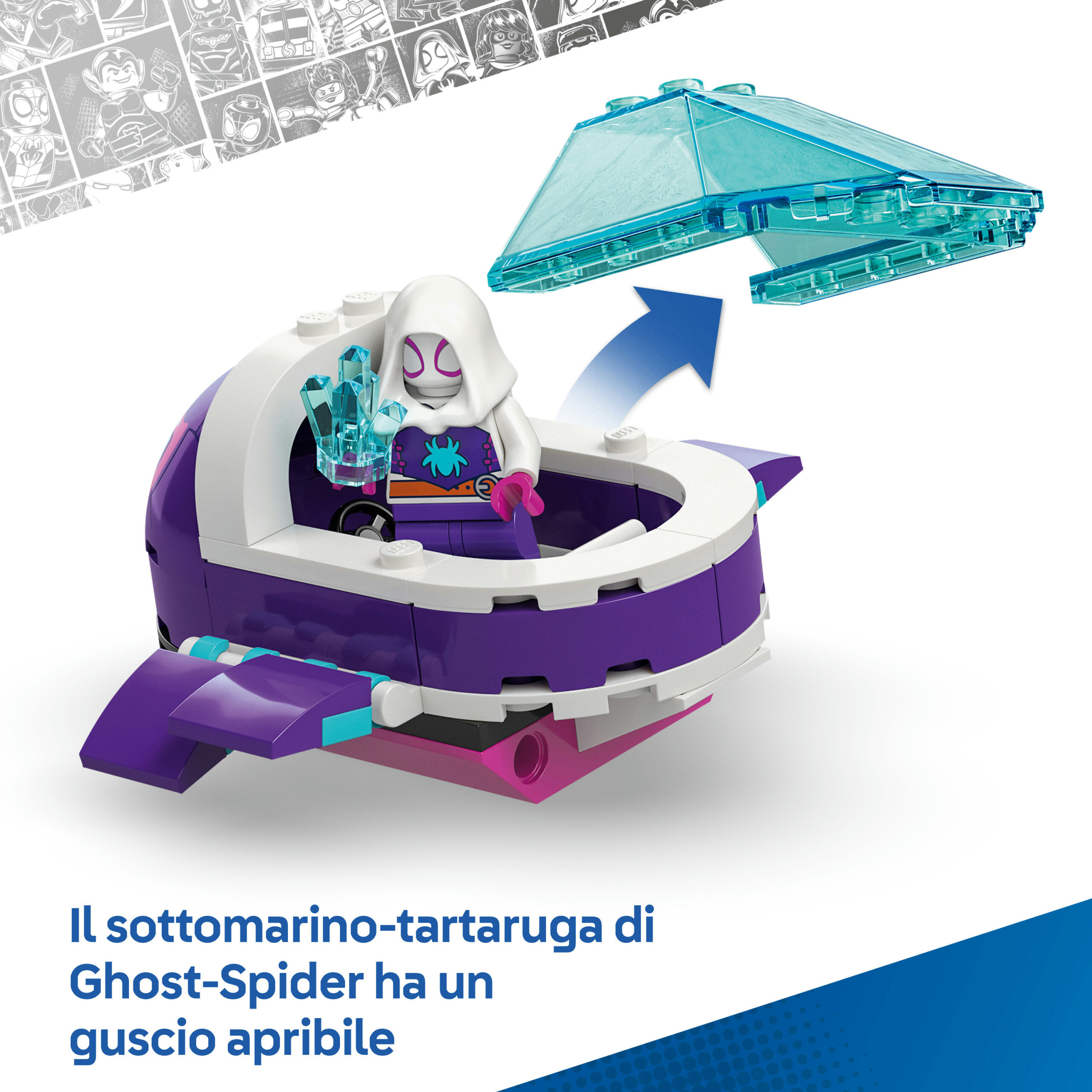 Lego ǀ marvel 11207 spidey: veicoli subacquei - LEGO SUPER HEROES