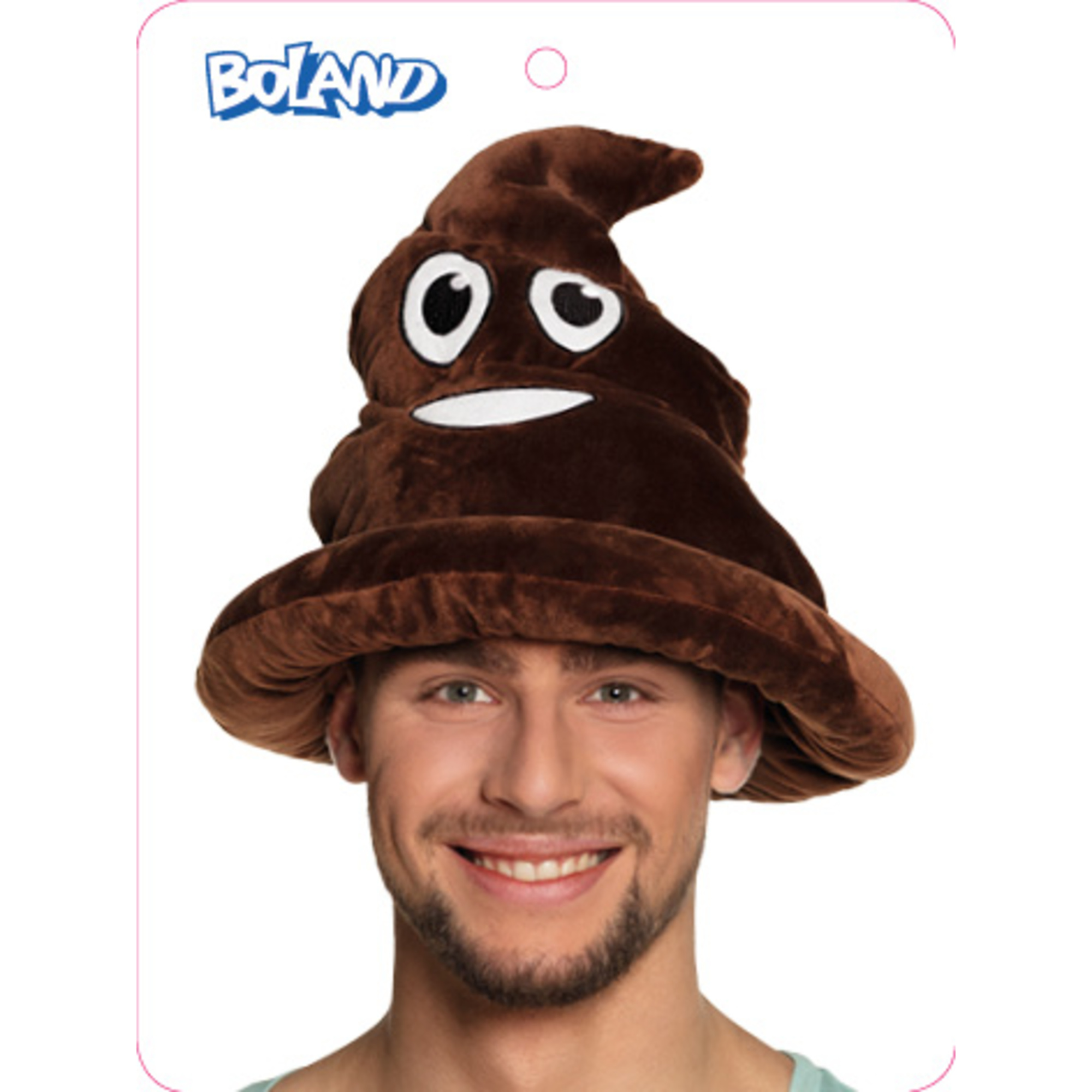 Cappello shithead marrone smile adulto taglia unica - BIGIEMME