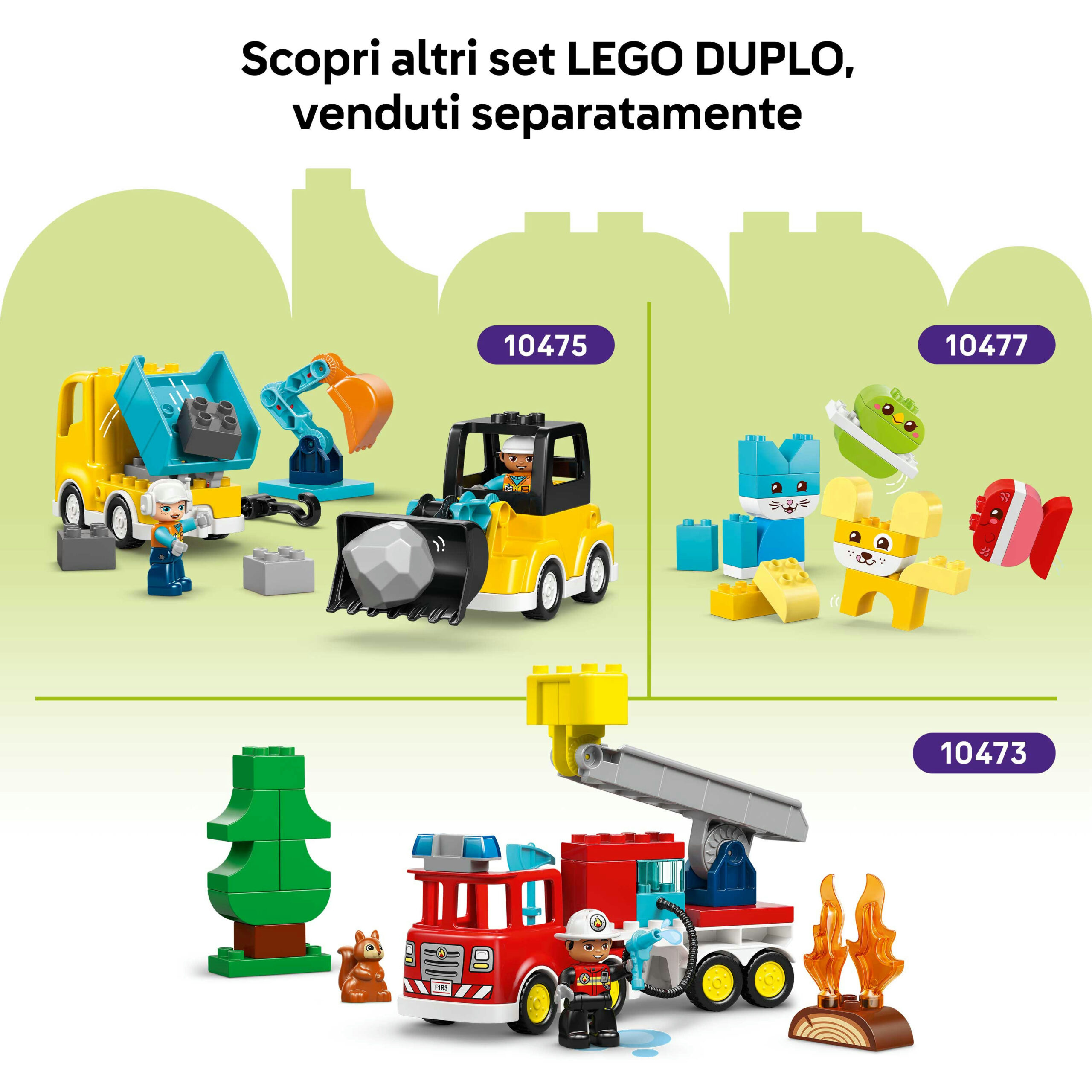 Lego duplo 10474 – veicoli creativi - LEGO DUPLO