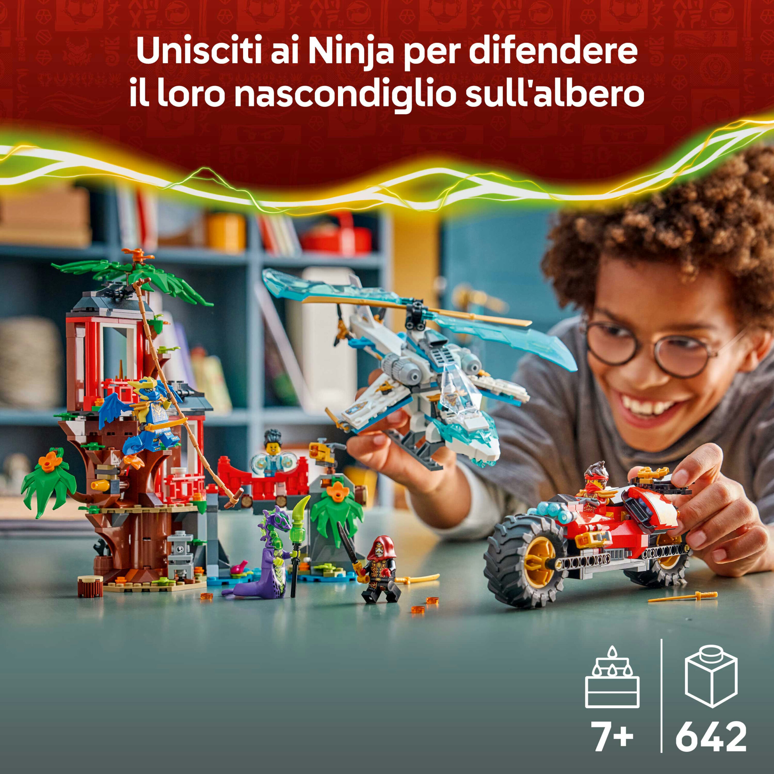 Lego ninjago 71857 – battaglia alla casa sull'albero - LEGO NINJAGO