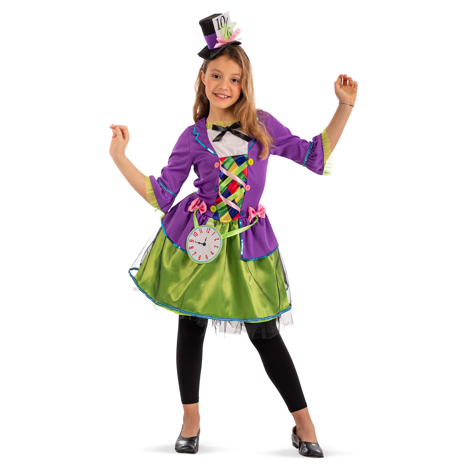 Costume cappellaio matto bimba in busta con gancio - CARNIVAL TOYS