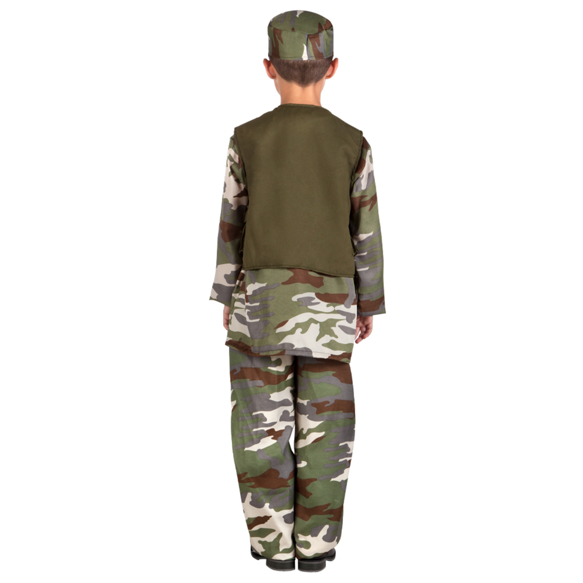 Costume soldato bambino 4–6 anni carnevale - BIGIEMME